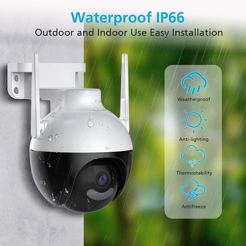 دوربین مدار بسته بی سیم 5 مگاپیکسل P8-G4-SG-5MP — تصویر ۸