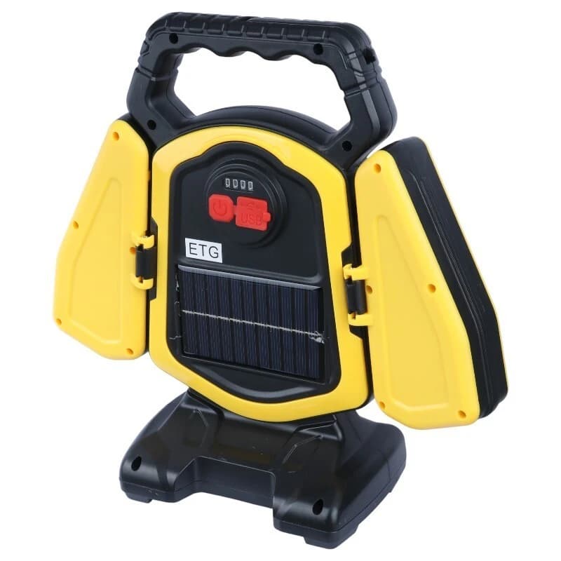 چراغ قوه شارژی خورشیدی Hurry Bolt HB-0530C — تصویر ۴