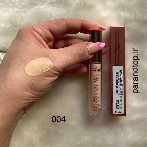 کانسیلر مایع تاپ فیس مدل اینستایل شماره004 TopFace Instyle Lasting Finish Concealerحجم 3/5میل