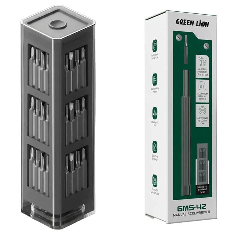 ست پیچ گوشتی تعمیرات موبایل گرین لاین GMS-42 GNGMS42MSGY — تصویر ۷