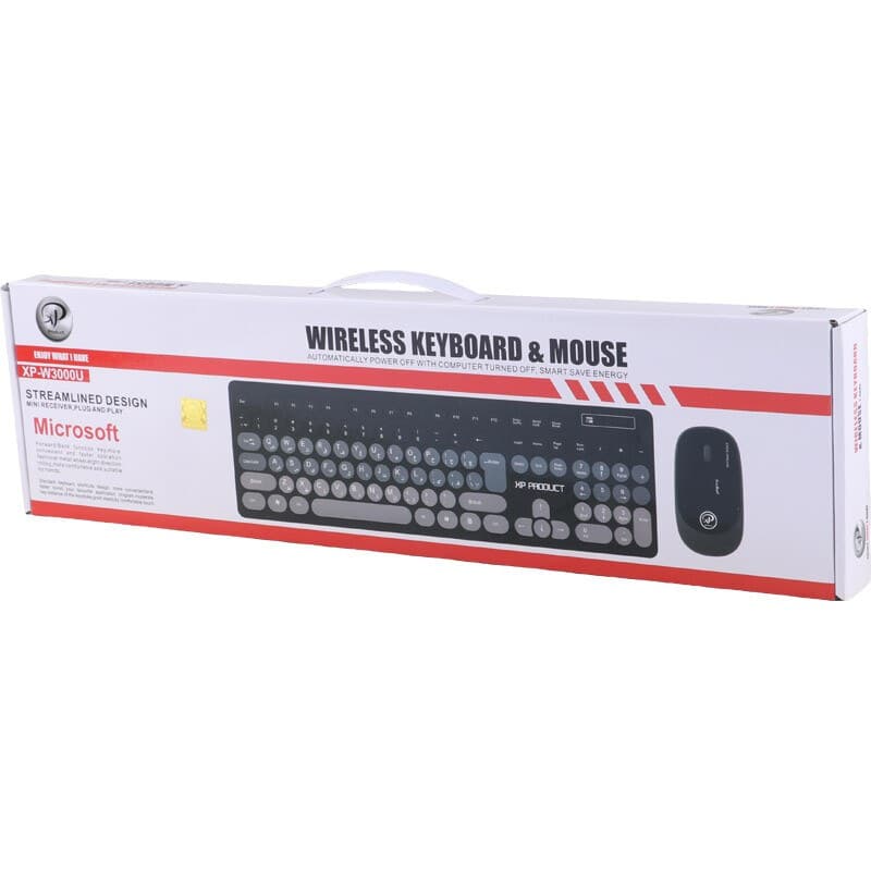 کیبورد و موس بی سیم ایکس پی پروداکت XP-W3000U — تصویر ۹
