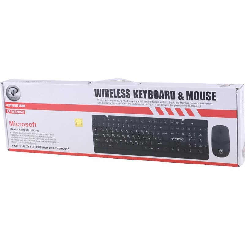 کیبورد و موس بی سیم ایکس پی پروداکت XP-W3200U — تصویر ۸
