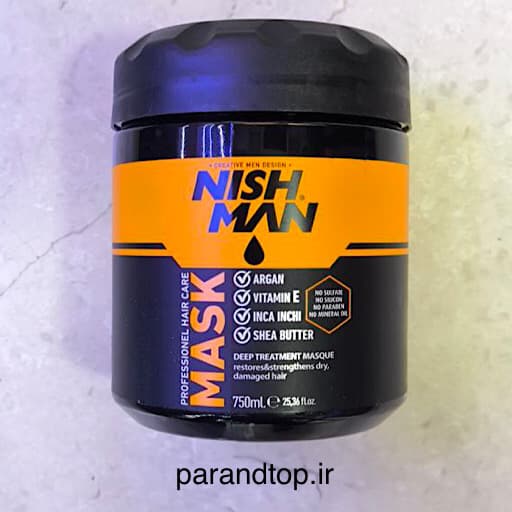 ماسک مو نیشمن بدون سولفات NISH MANحجم 750میل