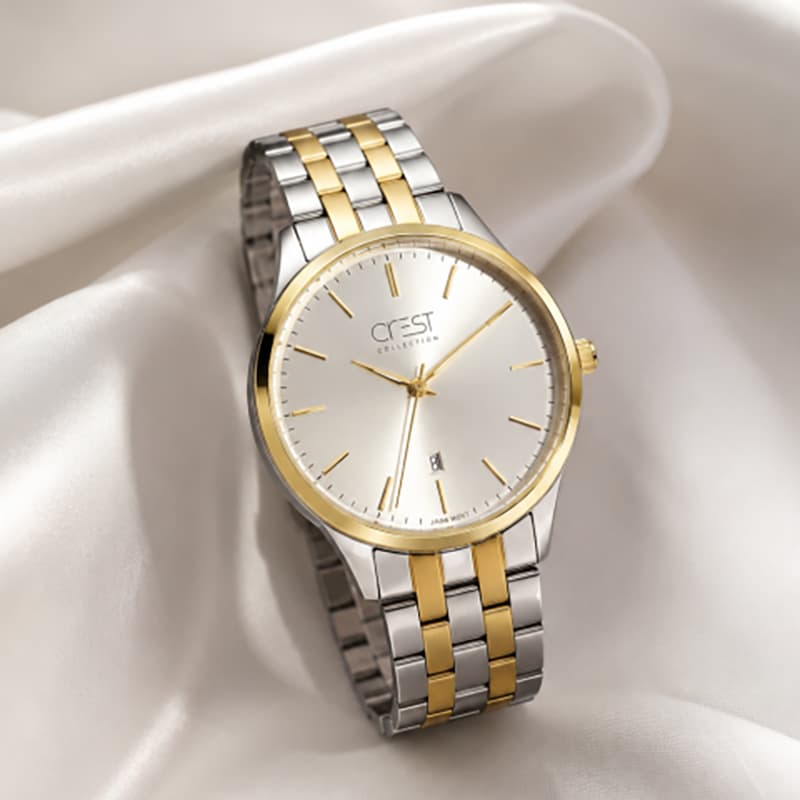 ساعت مچی کرست مردانه مدل CREST 6701G-9 — تصویر ۲