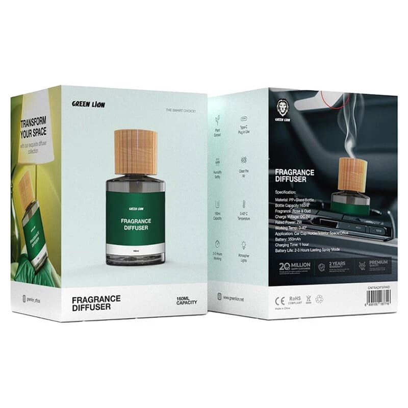 خوشبو کننده خودرو گرین لاین Fragrance Diffuuser GNFRADIFSR — تصویر ۶