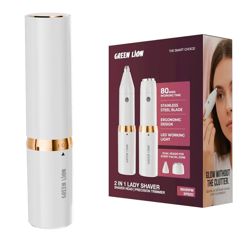 ماشین اصلاح موی صورت گرین لاین GL-TM60 GNTM60LDYSHWH — تصویر ۲
