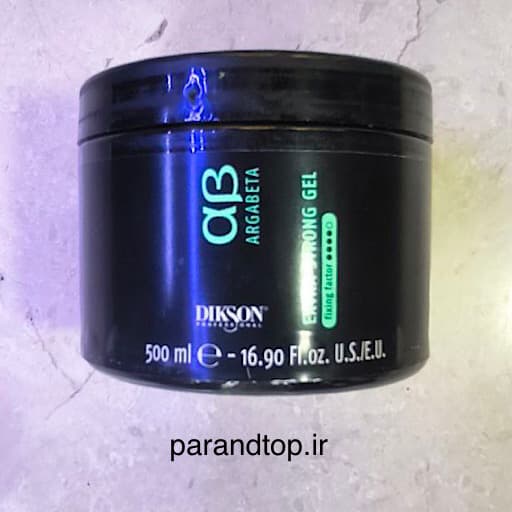 ژل مو دیکسون آرگابتا EXTRA STRONG با قدرت نگهدارندگی 4 از 5 DIKSON ARGABETA EXTRA STRONG GEL 500ML
