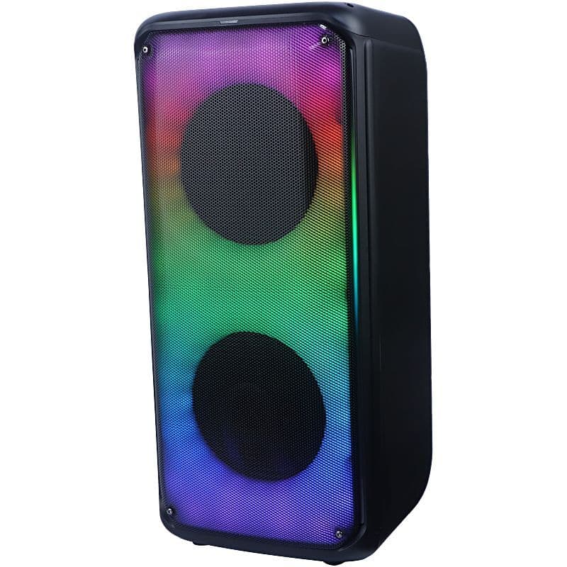اسپیکر چمدانی بلوتوثی برودو BTS-1908 + میکروفون و ریموت کنترل — تصویر ۱۲