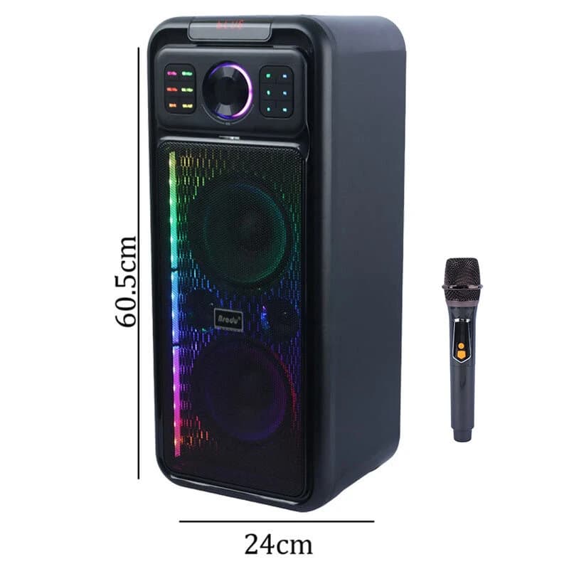 اسپیکر بلوتوثی برودو BTS-2247 + میکروفون — تصویر ۸