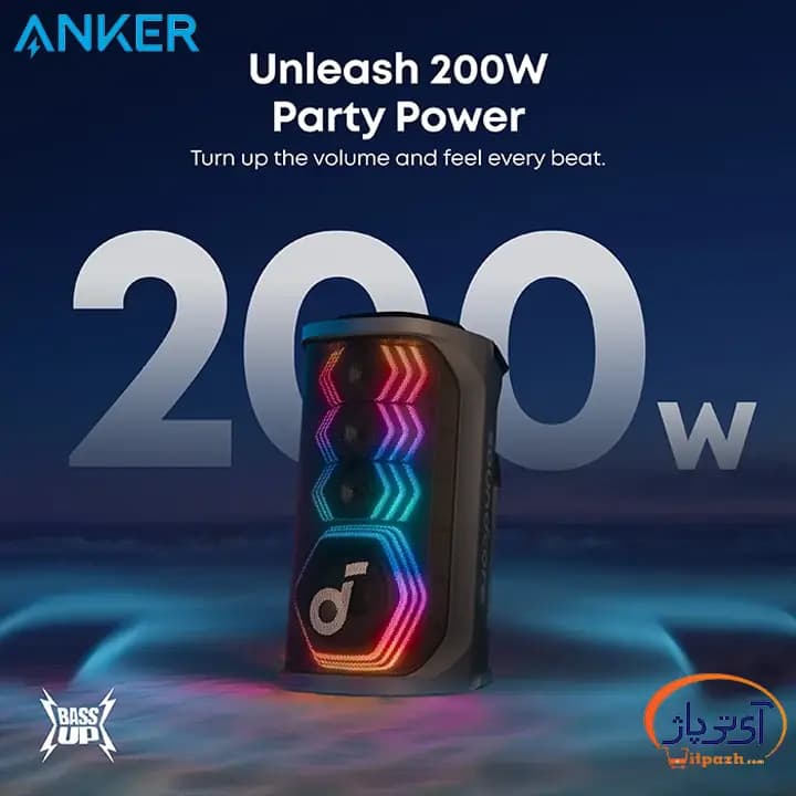 اسپیکر قابل حمل انکر مدل RAVE 3S A31A3012 — تصویر ۱۱
