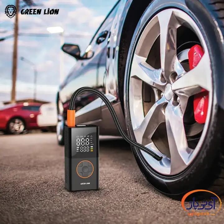 پمپ باد لاستیک گرین لاین مدل GTI-01 Inflator Portable — تصویر ۱۱