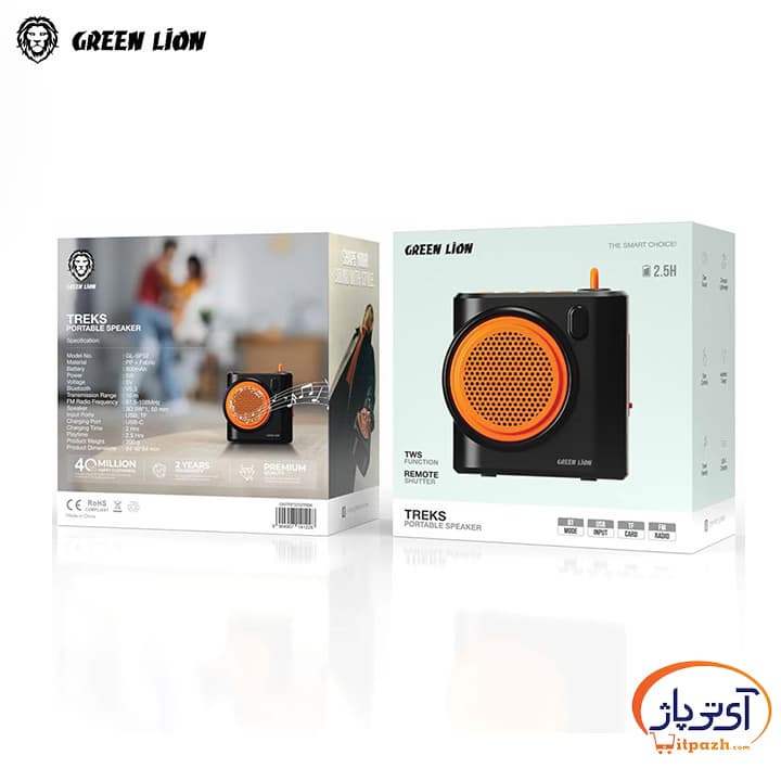 اسپیکر بلوتوثی گرین لاین مدل Traks — تصویر ۵