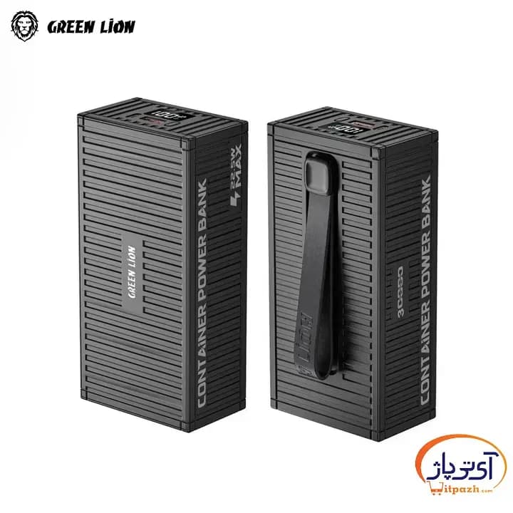 پاوربانک گرین لاین 20 وات مدل COUNTAINER ظرفیت 30000mAh — تصویر ۳