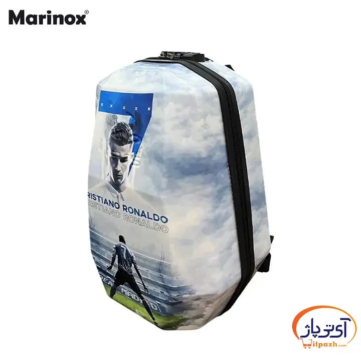 کوله پشتی ضدضربه PS5 Slim مارینوکس Marinox طرح لیونل مسی — تصویر ۹