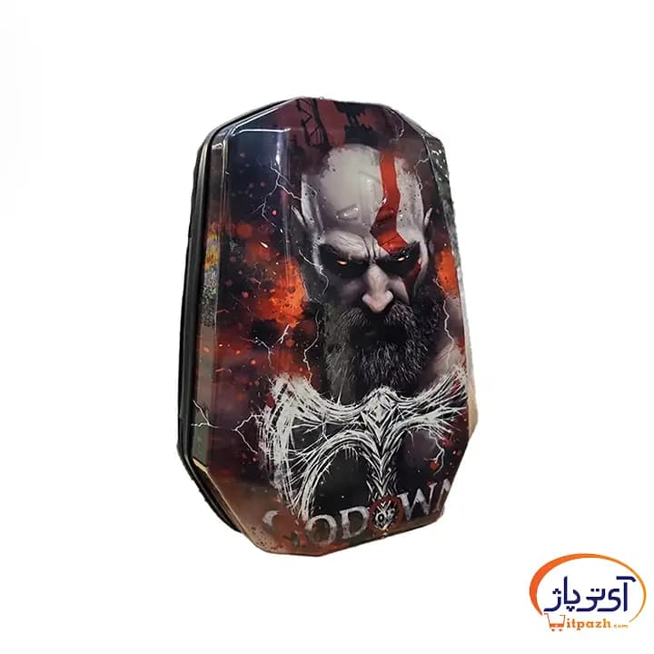 کوله پشتی PS5 Slim مارینوکس M7105 PR طرح God of War — تصویر ۳