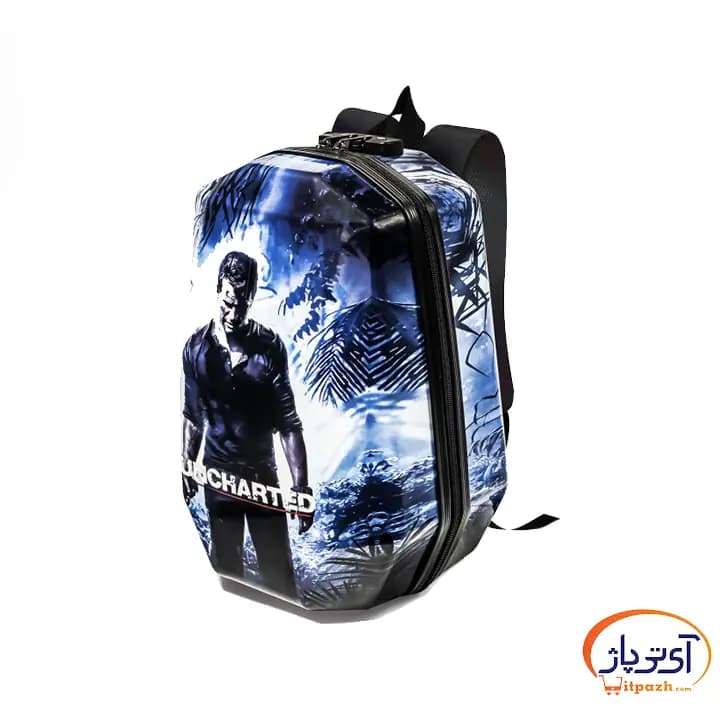 کوله پشتی PS5 Slim مارینوکس M7105 PR طرح Uncharted — تصویر ۲