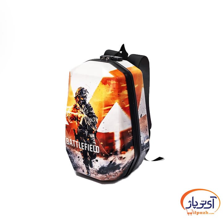 کوله پشتی PS5 Slim مارینوکس M7105 طرح Pr BattleField — تصویر ۳