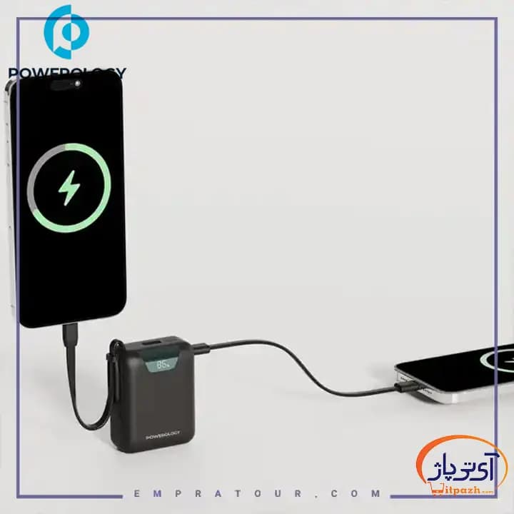 پاوربانک پاورولوژی York توان 22.5 وات ظرفیت 10000 میلی آمپر — تصویر ۴