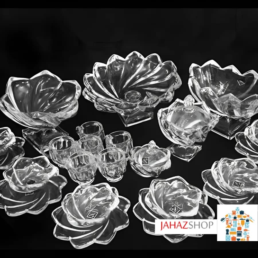سرویس 12 نفره کریستال تولیپ — تصویر ۲