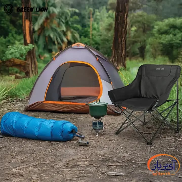 صندلی تاشو کمپ گرین لاین CAMPING CHAIR RANGER — تصویر ۶