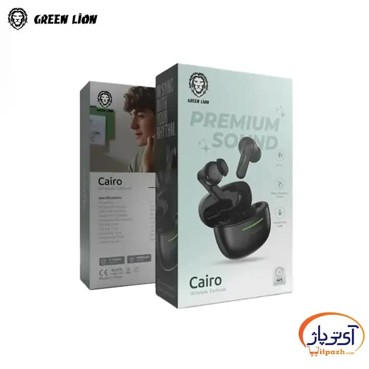 هندزفری بلوتوثی گرین لاین Cairo Wireless Earbuds — تصویر ۸