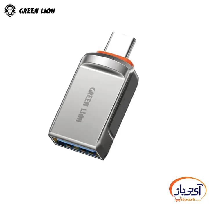 تبدیل otg به usb تایپ سی گرین لاین OTG ADAPTER USB- A TO USB-C — تصویر ۲