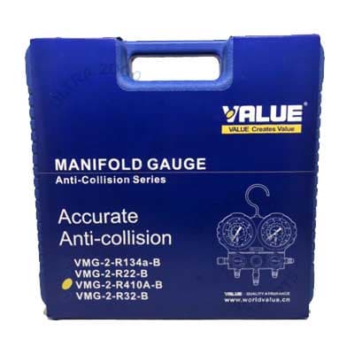 گیج دوقلو VALUE مدل VMG-2-R410A-B — تصویر ۶