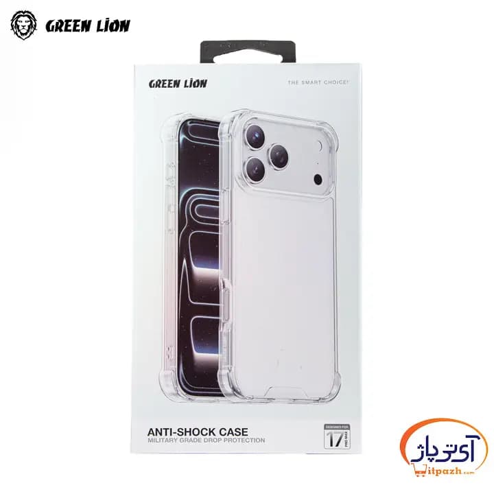 گارد شفاف iPhone 17 Pro max گرین لاین ANTI-SHOCK CASE — تصویر ۲