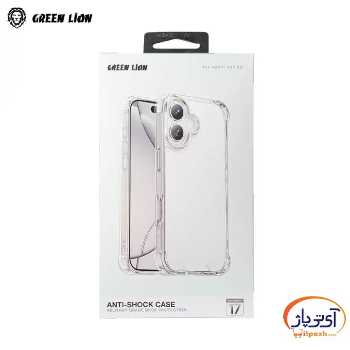 گارد شفاف آیفون گرین لاین ANTI-SHOCK CASE گوشی Iphone 17