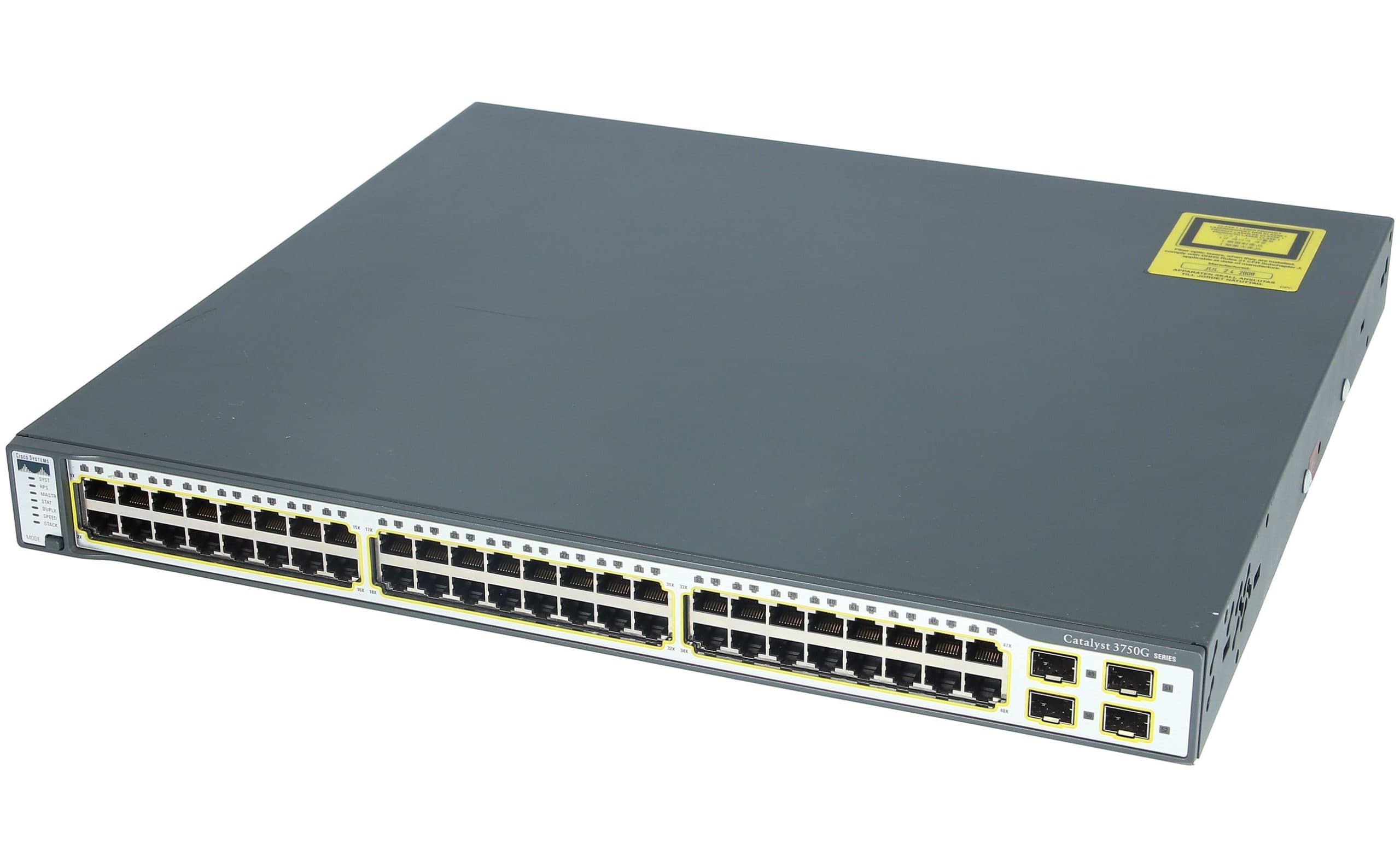 سوئیچ سیسکو Cisco WS-C3750G-48TS-E — تصویر ۴