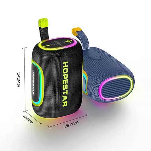 اسپیکر قابل حمل بلوتوثی هوپ استار مدل HOPESTAR H58 — تصویر ۵
