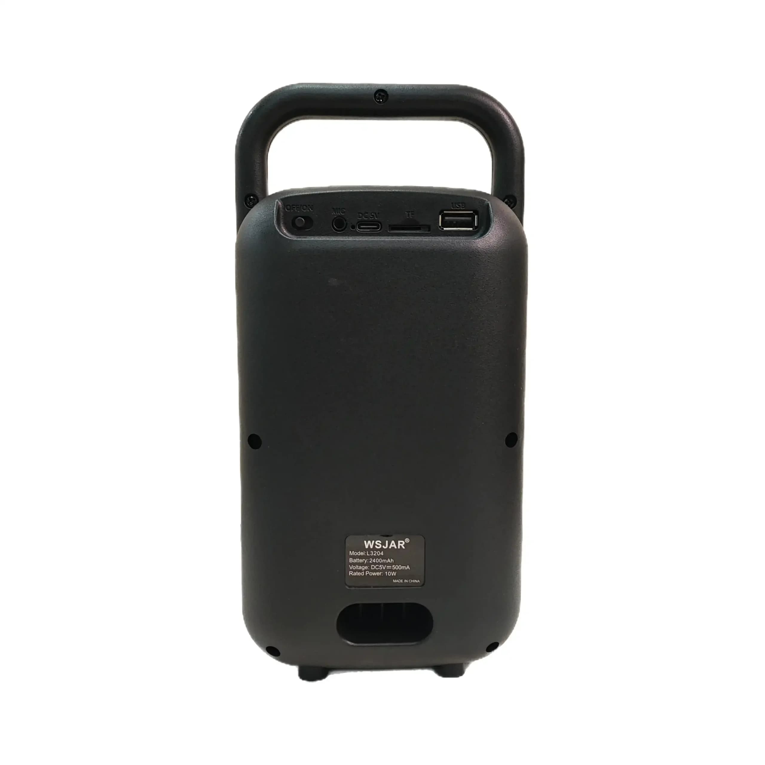 خرید اسپیکر شارژی WSJAR L-3204 | صدای استریو، RGB و میکروفن — تصویر ۴