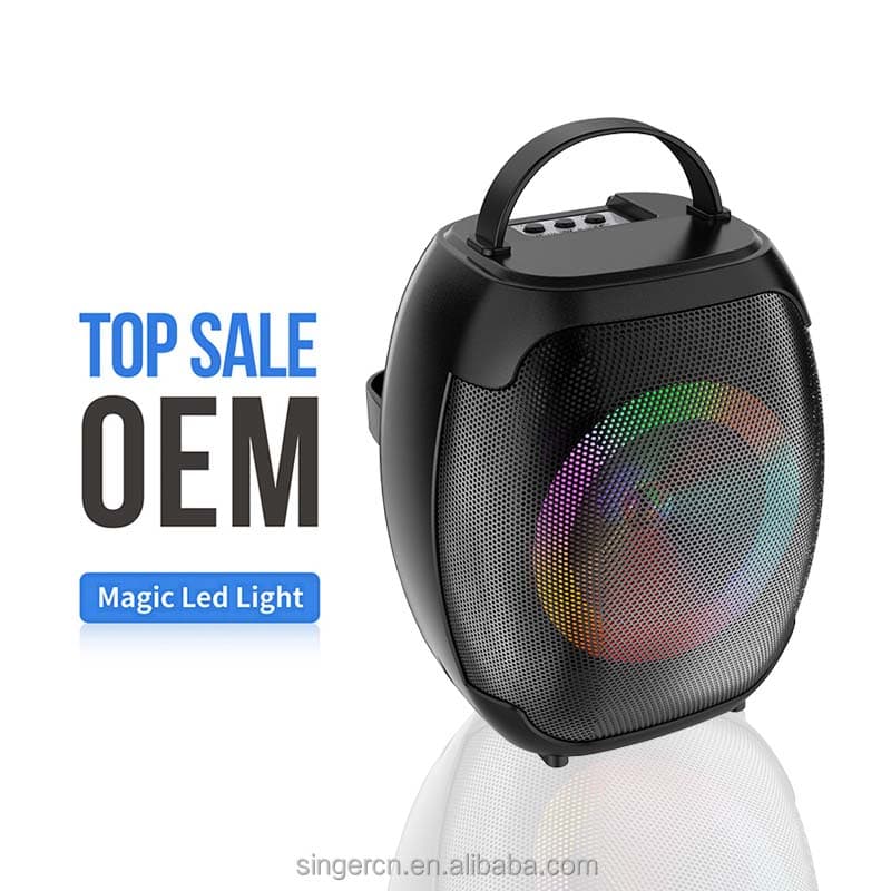 خرید اسپیکر بلوتوثی ZQS-W4107 | بیس قوی، بلوتوث 5.3 و نورپردازی LED — تصویر ۳