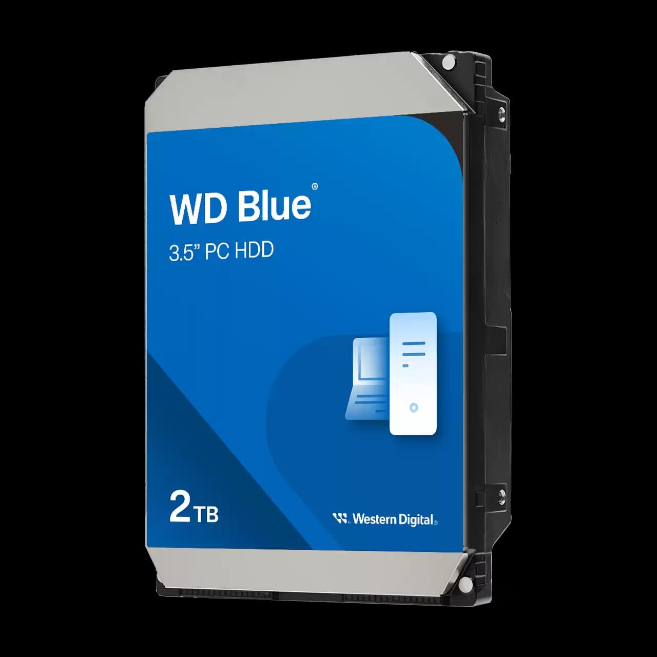هارد دیسک اینترنال وسترن دیجیتال مدل Western Digital Blue WD20EZBX ظرفیت 2 ترابایت