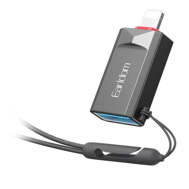 مبدل او تی جی برند Earldom USB 3.0 to 8_pin مدل OT87L اورجینال