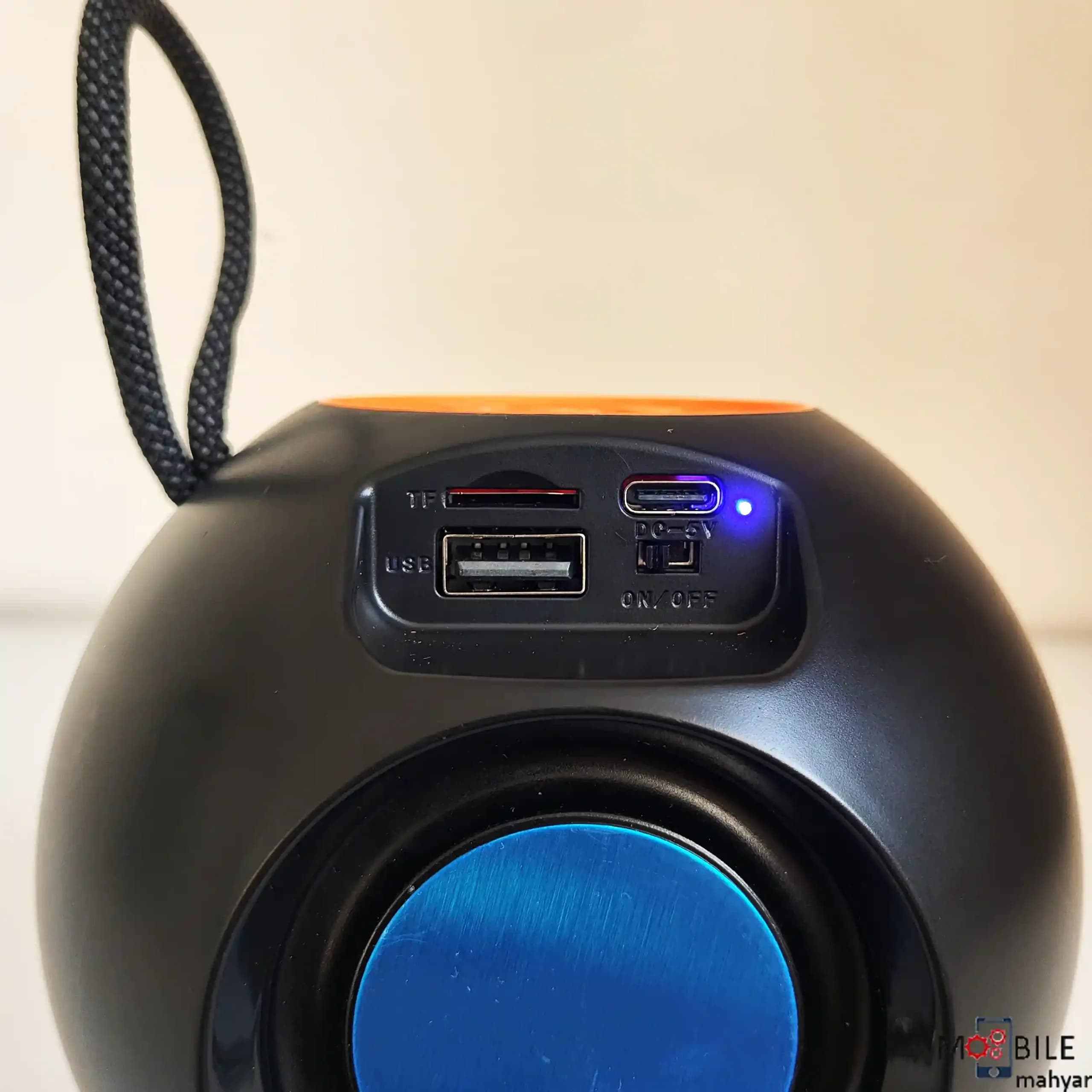 اسپیکر بلوتوثی قابل حمل مدل x-811 — تصویر ۶