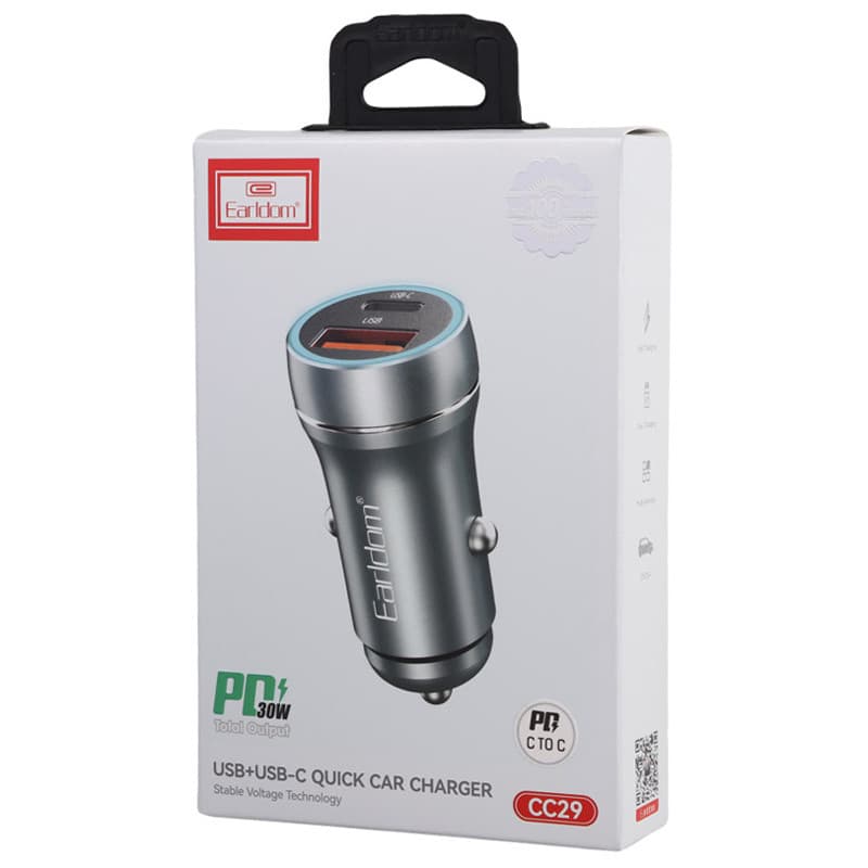 شارژر فندکی ارلدام Earldom ES-CC29