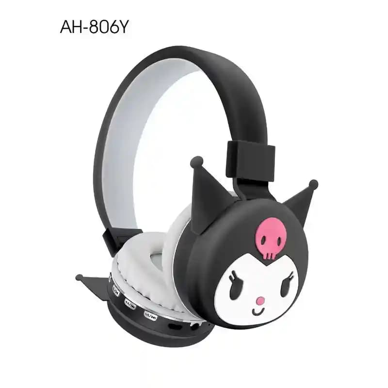 هدفون عروسکی طرح Kuromi مدل AH-806Y — تصویر ۵