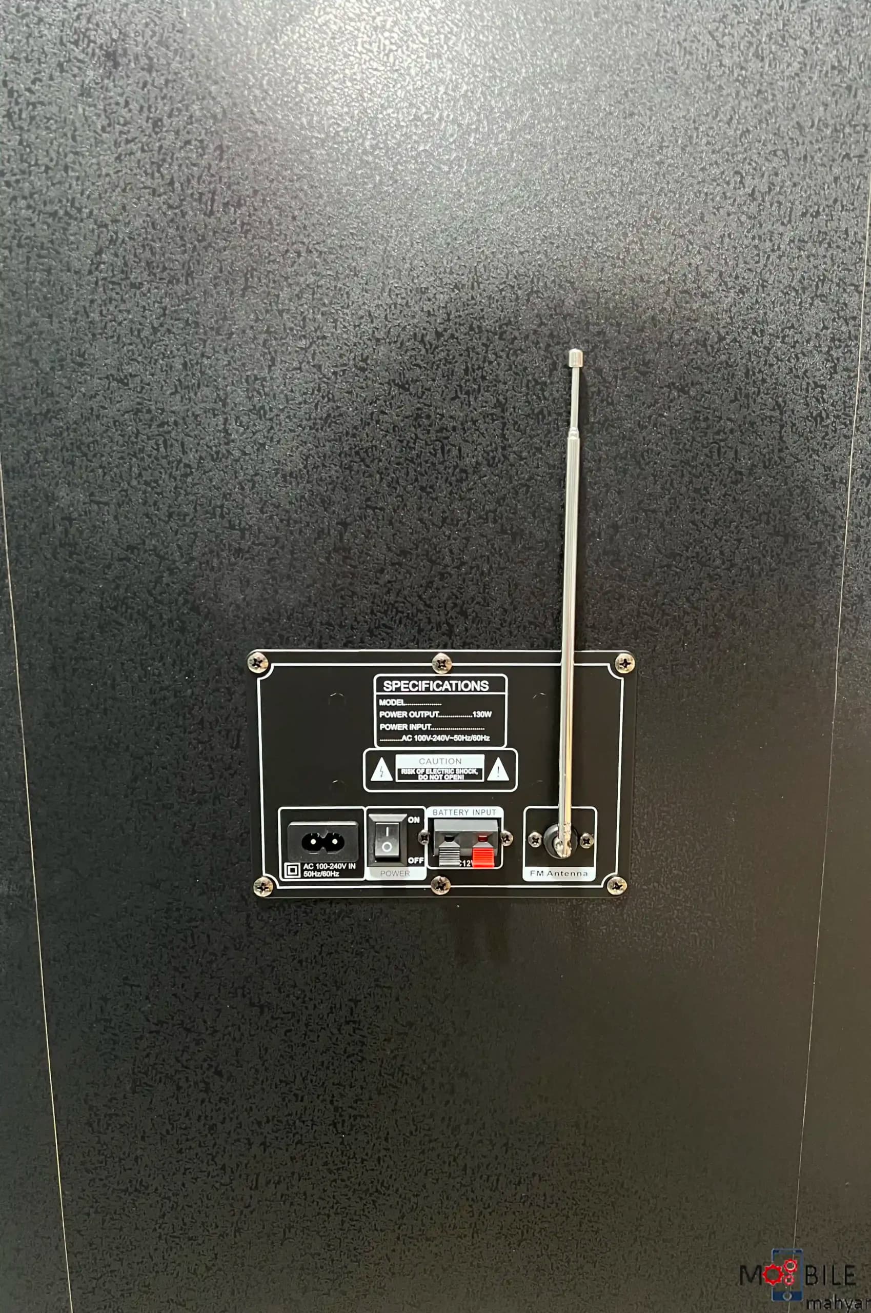 اسپیکر بلوتوثی بوهونگ مدل mt-1283 — تصویر ۳
