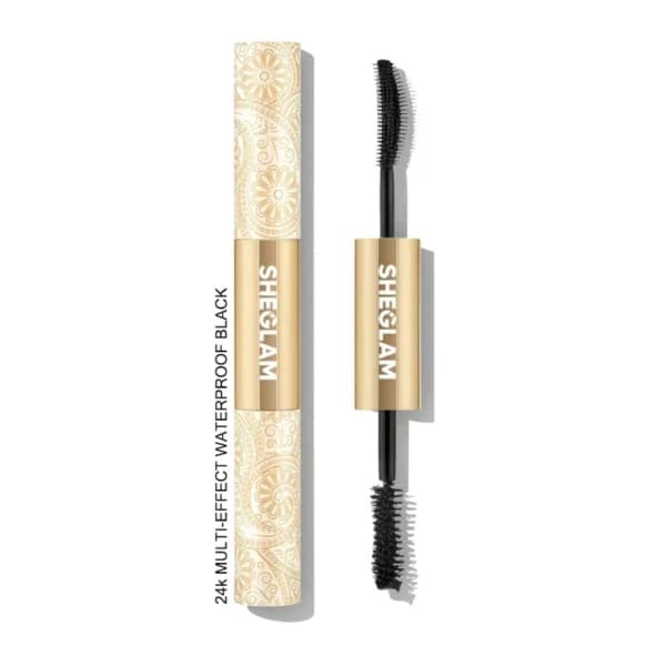ریمل دو سر شیگلم مدل 24k Gold Multi Effect رنگ مشکی — تصویر ۱۱