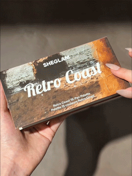 پالت سایه چشم 15 رنگ شیگلم مدل Retro Coast — تصویر ۱۱