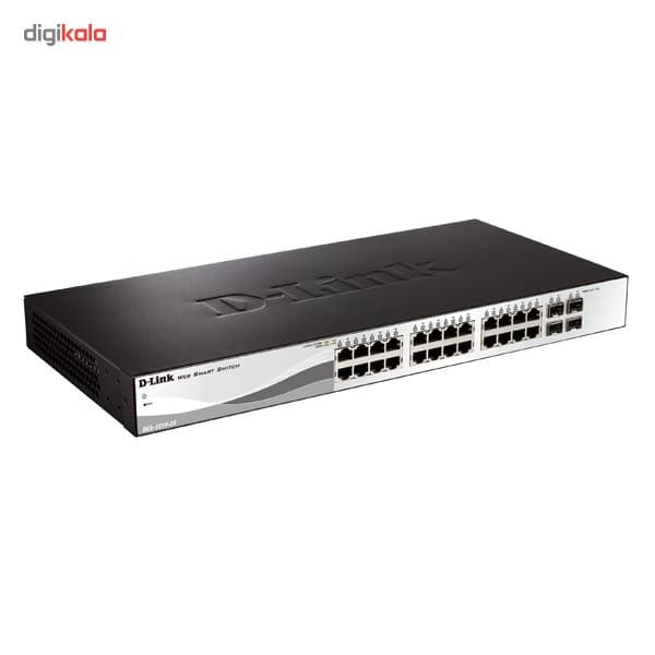 سوئیچ شبکه PoE دی لینک 24 پورت DGS-1210-28P — تصویر ۱۱