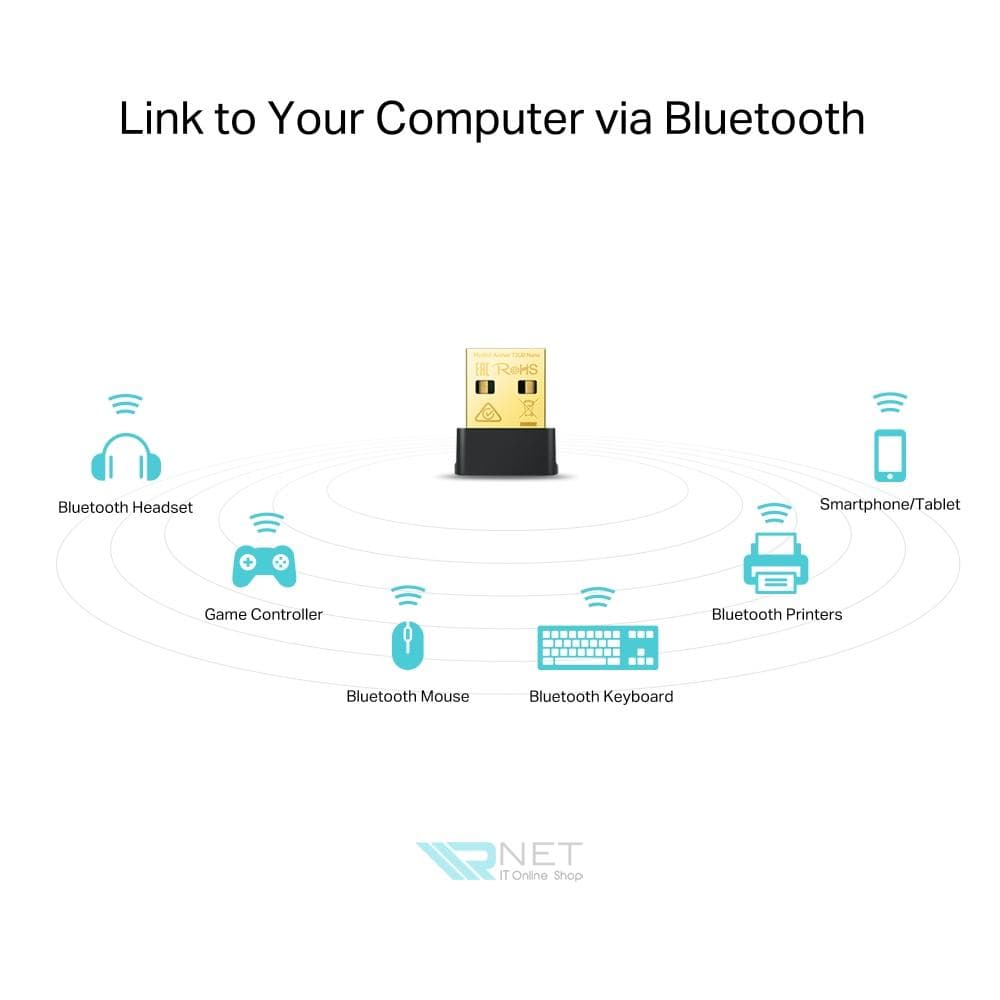کارت شبکه و دانگل بلوتوث Archer T2UB Nano تی‌پی‌لینک TP-Link — تصویر ۱۲