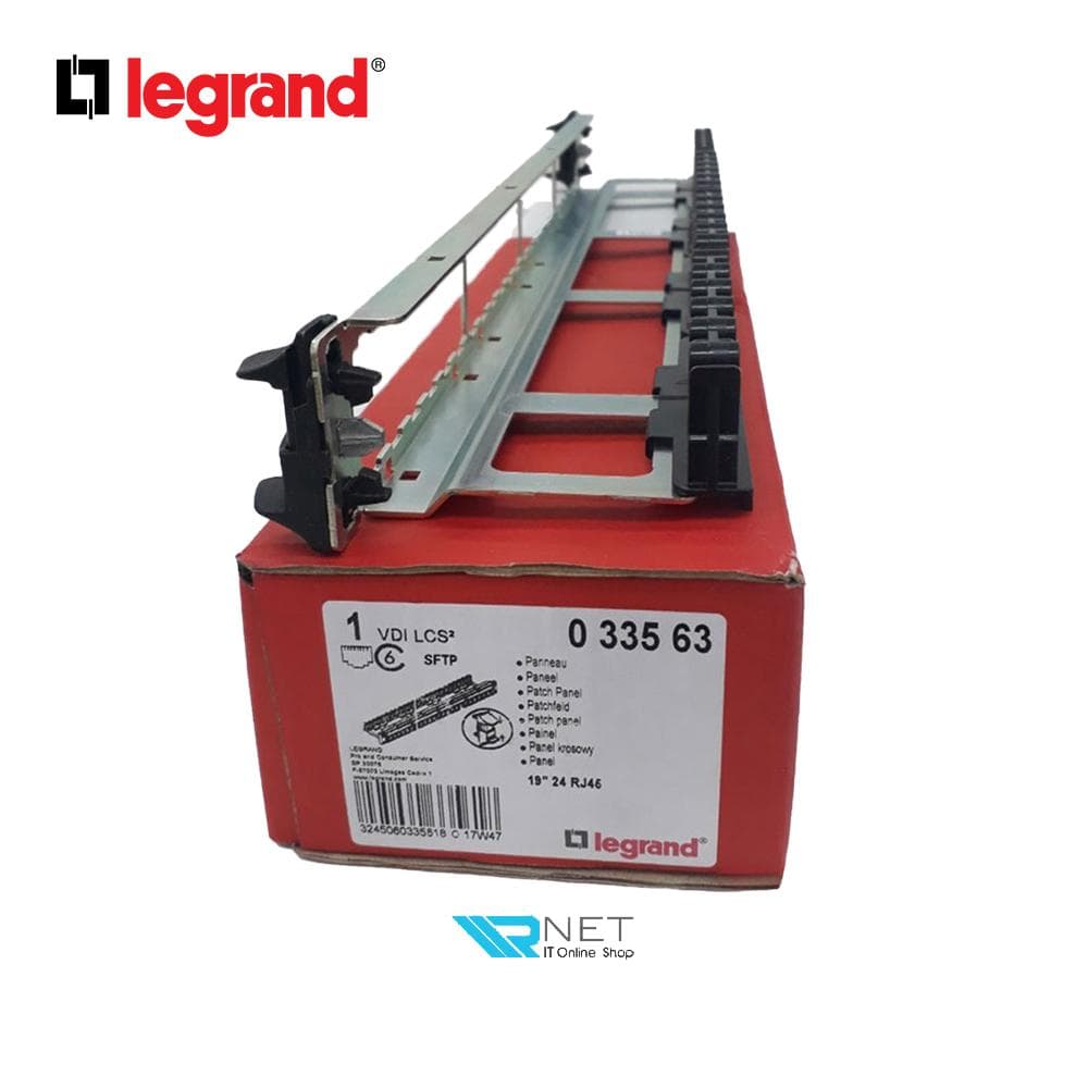 پچ پنل Legrand CAT.6 STP 33563 وارداتی — تصویر ۶