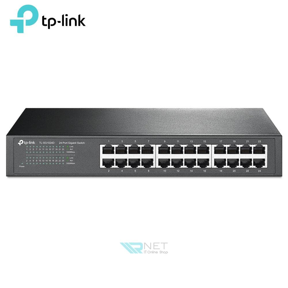 سوئیچ شبکه 24 پورت گیگابیت تی پی لینک مدل TP-Link TL-SG1024D — تصویر ۸