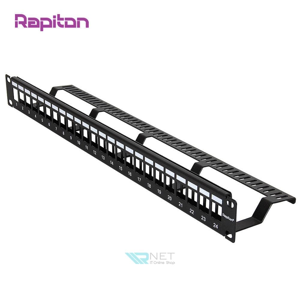 پچ پنل 24 پورت شبکه Unloaded رپیتون مدل Rapiton RP-PP24-UL1 — تصویر ۱۰