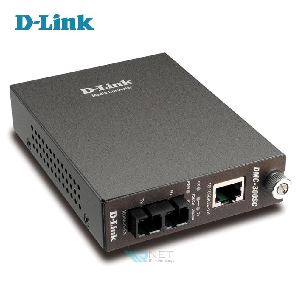 مبدل فیبر به اترنت Multi-Mode دی لینک مدل D-link DMC-300SC