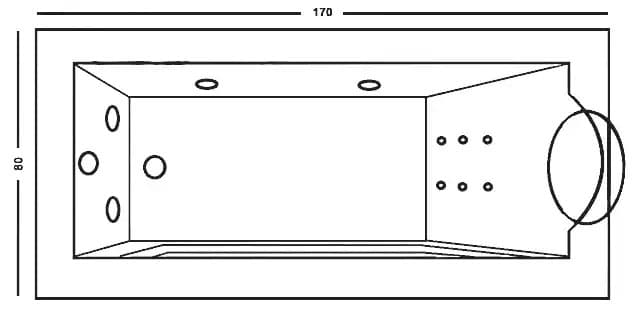 وان جکوزی سای تک مدل جینا – وان جکوزی یک نفره — تصویر ۴