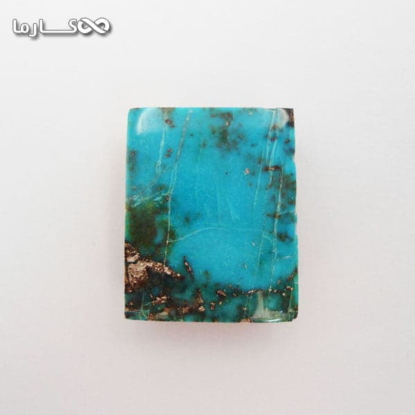 سنگ فیروزه آبی انگشتری اصیل و خوش تراش نیشابوری