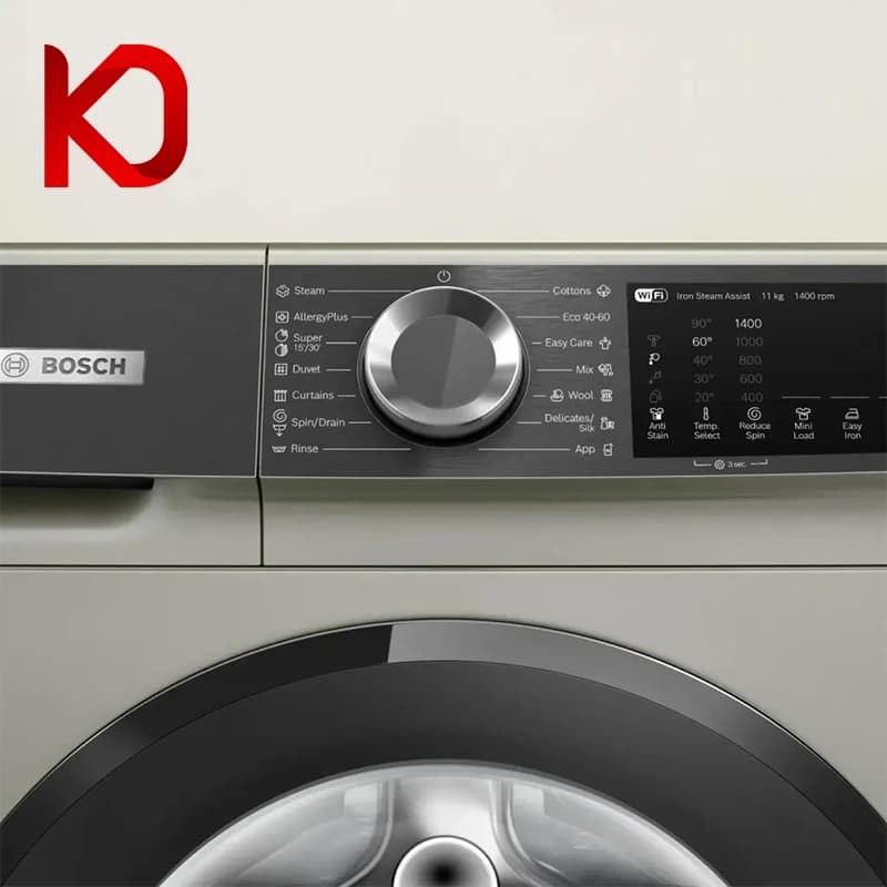 ماشین لباسشویی 11 کیلویی بوش سری 6 مدل WGK264ZXME — تصویر ۴